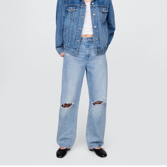 GAP Denim - Gap High Rise Barrel Jeans 12/31